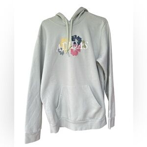 Adidas women’s Floral hoodie Size Large